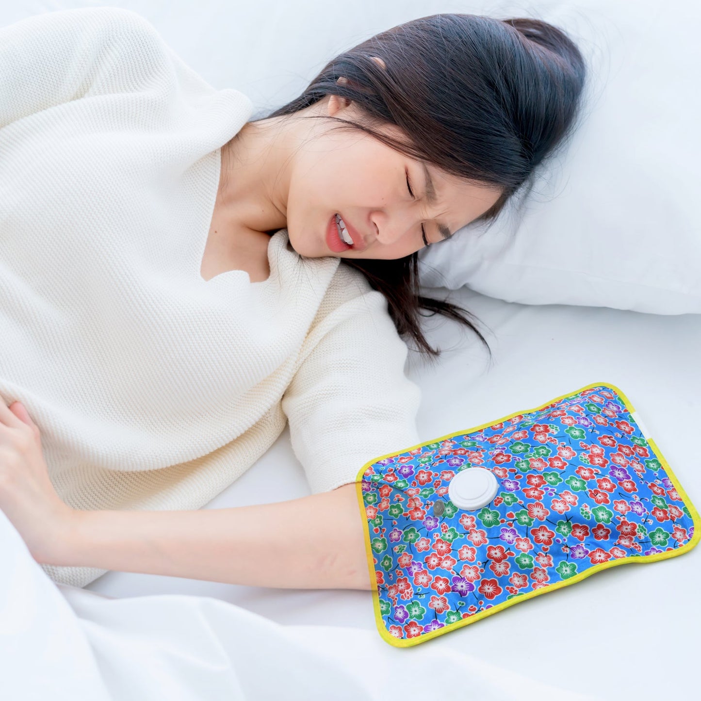 Electric heating pad, versatile hot water bag, electric hot water bag, rechargeable heating pad, pain relief hot pouch, no water hot bag, winter heating pad, joint pain heat pack, electric hot pouch