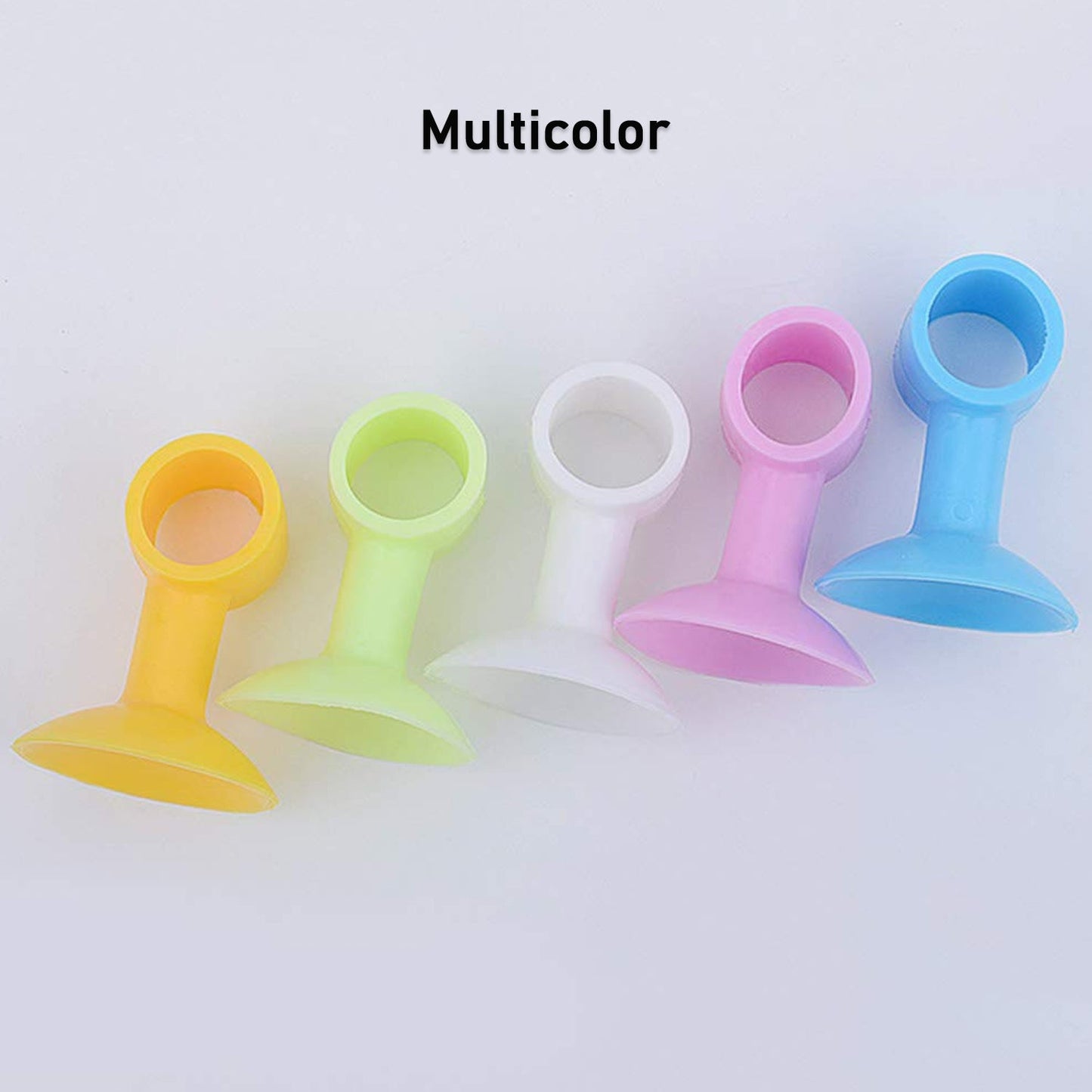Mini door stopper with silicone, anti-collision crash pad. silicone door stopper, wall protector stopper, anti-collision pad, self-suction door stop, mini door handle bumper, reusable silicone crash pad, door stopper 6 pcs, handle wall guard