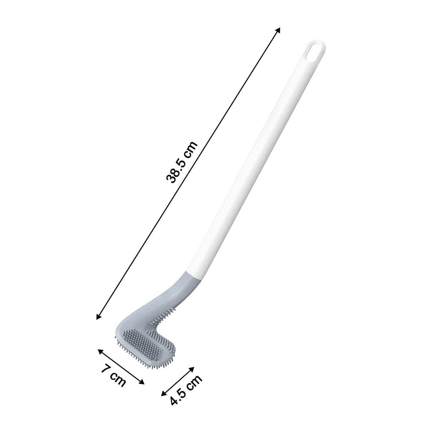 Elegant golf-themed toilet brush set. golf toilet brush, silicone toilet brush, wall-mounted toilet cleaner, 360 degree toilet brush, TPR toilet brush, magic hook toilet brush, toilet cleaning brush India