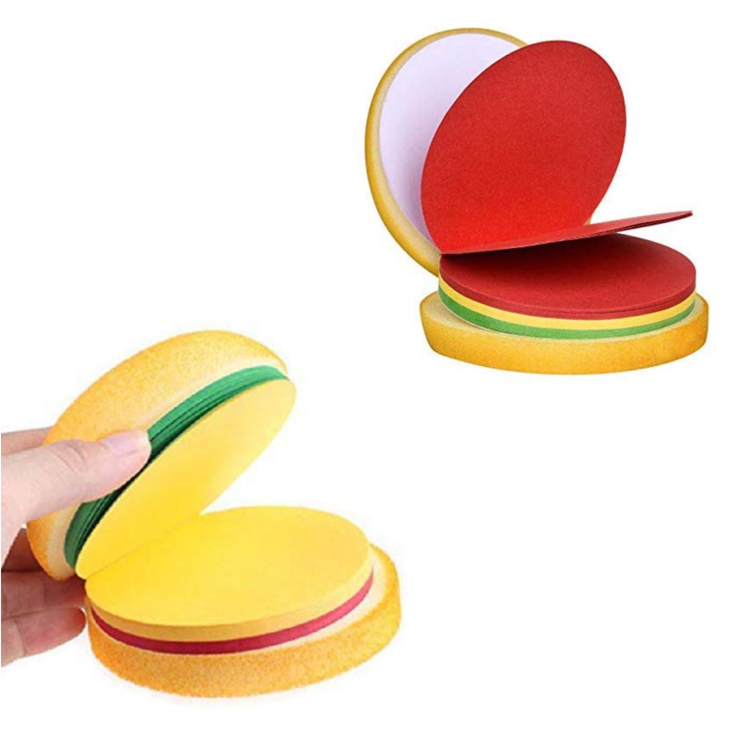 sticky notes, multicolor sticky notes, fun stationery, sticky notes for office, cute memo pad, burger sticky notes, sticky note pad for school, colorful memo pad, creative sticky notes India, novelty stationery India