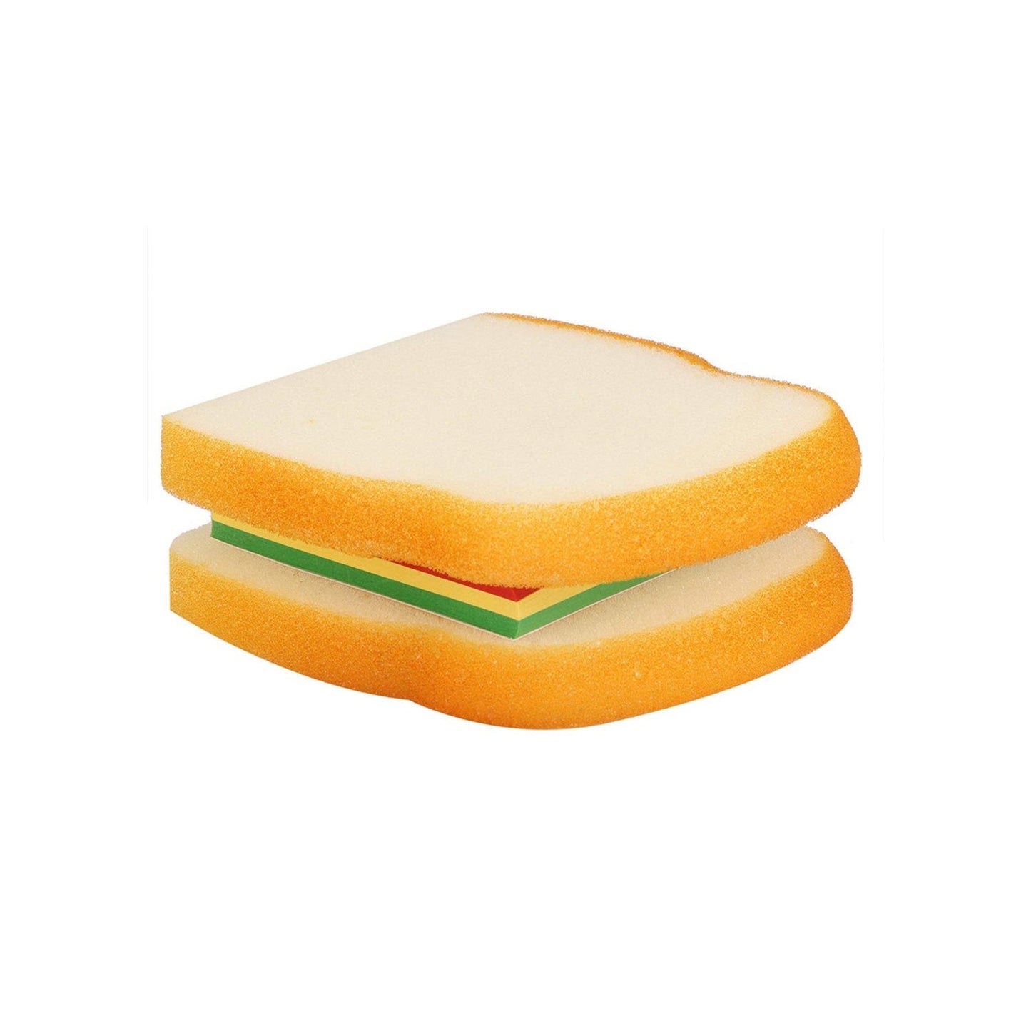 fun notepad for journaling and scrapbooking, mini memo notes with sandwich theme, cute gift stationery under 200