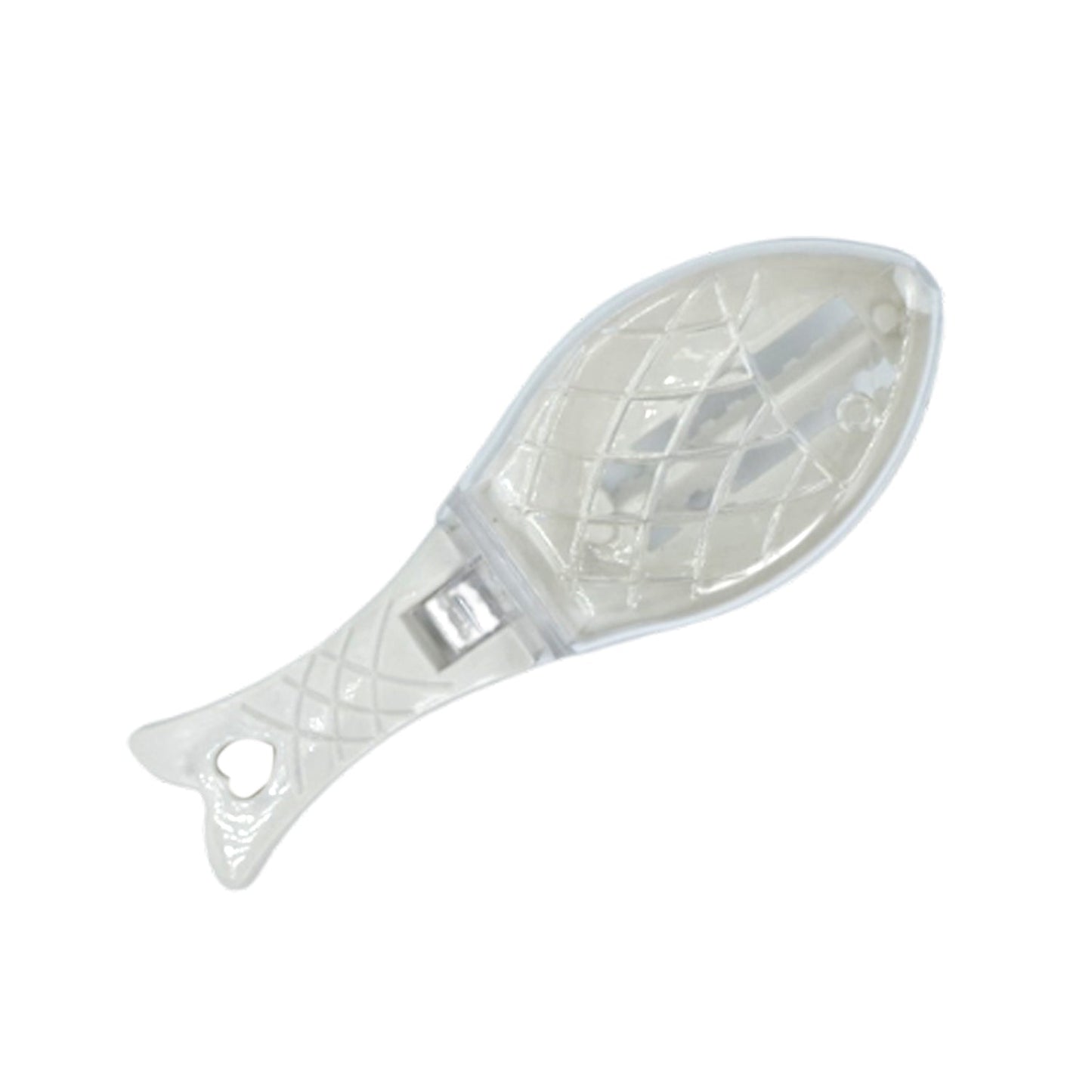 Durable fish scale peeler for kitchen use. fish scale scraper tool, fish descaler with lid, kitchen fish cleaning tool, fish scale remover scraper, plastic fish scaler, fish skin peeler, fish scale collector
