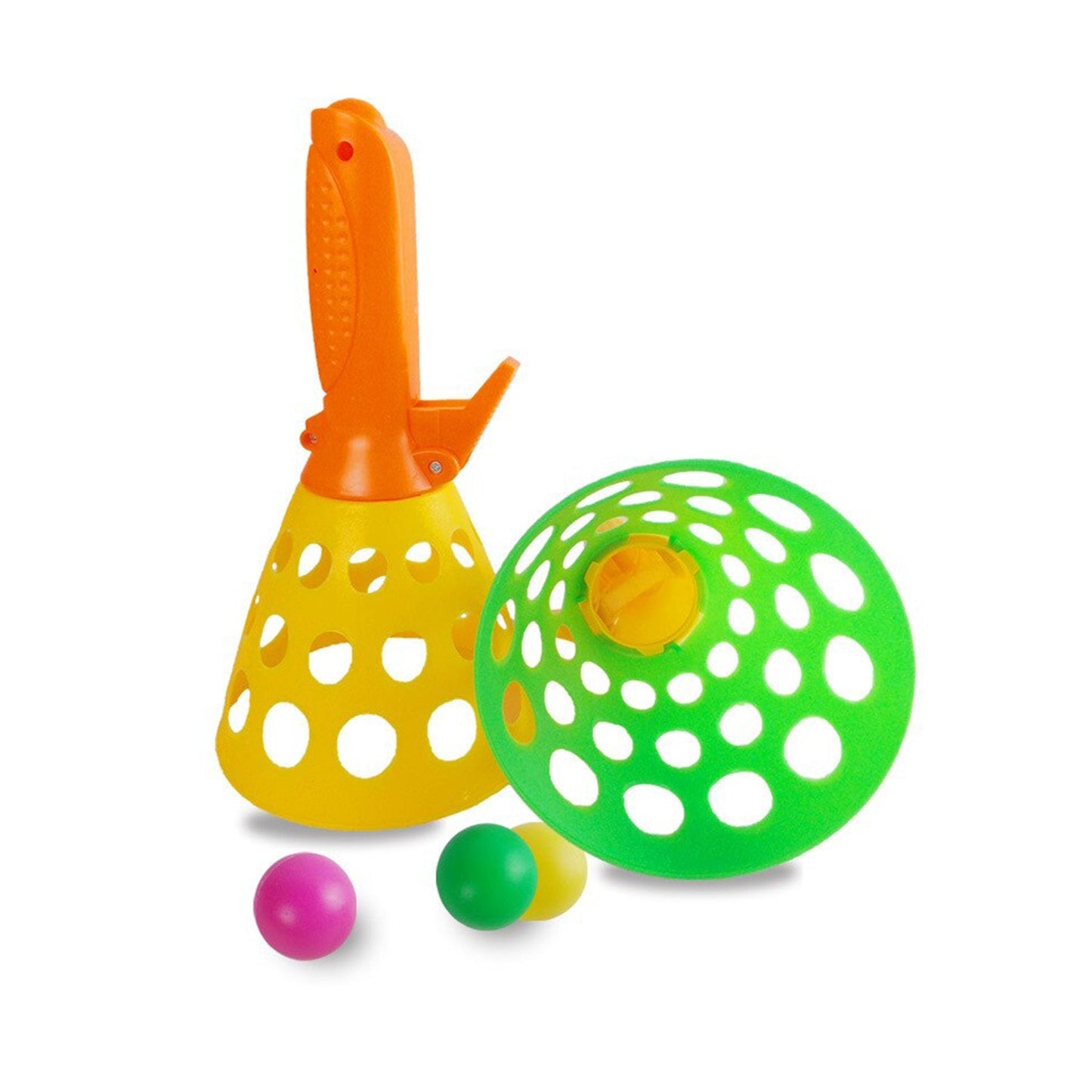 Catapult butt ball toy designed for kids' entertainment and play, butt ball toy, catapult toy for kids, funny slingshot game, kids outdoor toy, novelty toy for kids, plastic slingshot toy, indoor game for children