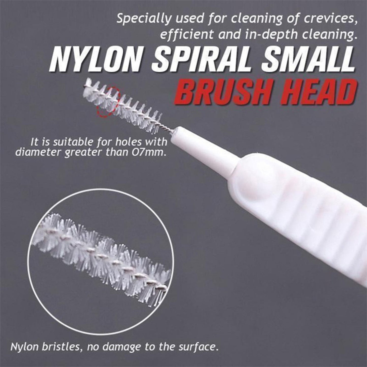 shower nozzle cleaning brush, anti-clog brush, reusable cleaning brush, shower head cleaner, faucet hole brush, small hole cleaning tool, nylon cleaning brush, multifunctional crevice cleaner