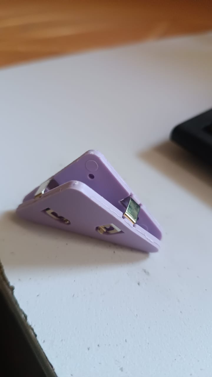 triangle stationery clips, reusable paper holders