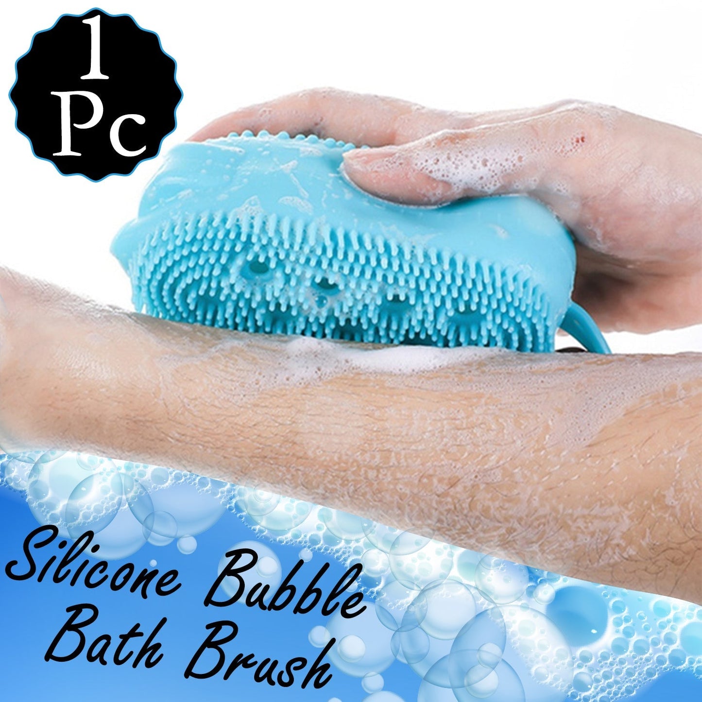 Body scrubbing brush, super soft silicone, bubble bath. silicone bath brush, double sided body scrubber, soft bath brush, exfoliating bath tool, baby bath sponge, silicone body brush, deep cleansing brush, shower scrubber, body cleaning brush, wood pulp sponge, skin exfoliator tool
