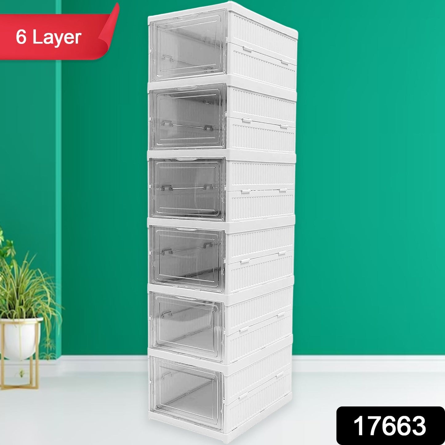 stackable storage cart, foldable storage trolley, utility storage cart, rolling organizer cart, kitchen storage trolley, closet storage cart, bathroom storage wagon, multi‑tier utility cart