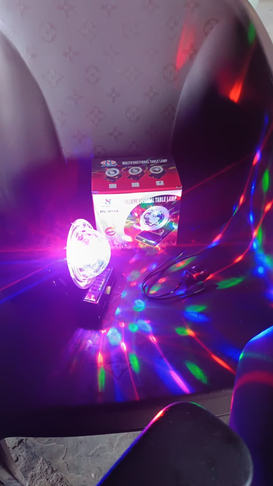 outdoor lighting for parties, solar LED light India, solar disco ball light, battery-free party lights, DJ light for home party