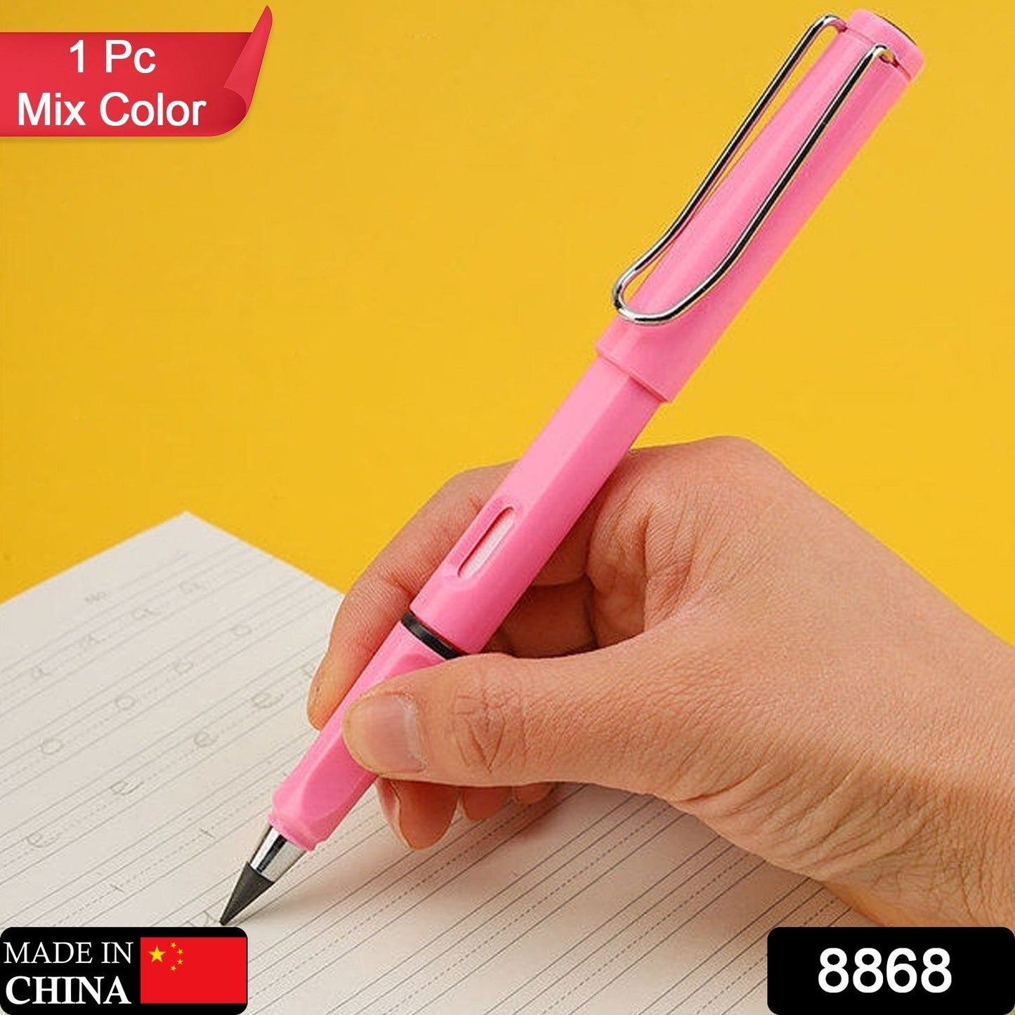 Infinite inkless pencil durable metal nib for office and school