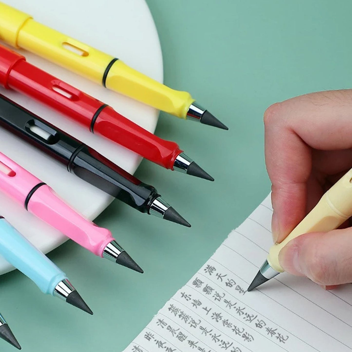 Eco-friendly everlasting pencil metal design for daily use