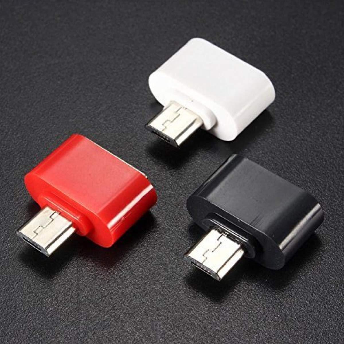 Compact OTG adapter for USB connections. Micro USB OTG adapter, OTG USB for Android, USB to micro adapter, flash drive to phone connector, micro USB 2.0 adapter, OTG Android connector, 15 pcs OTG adapter