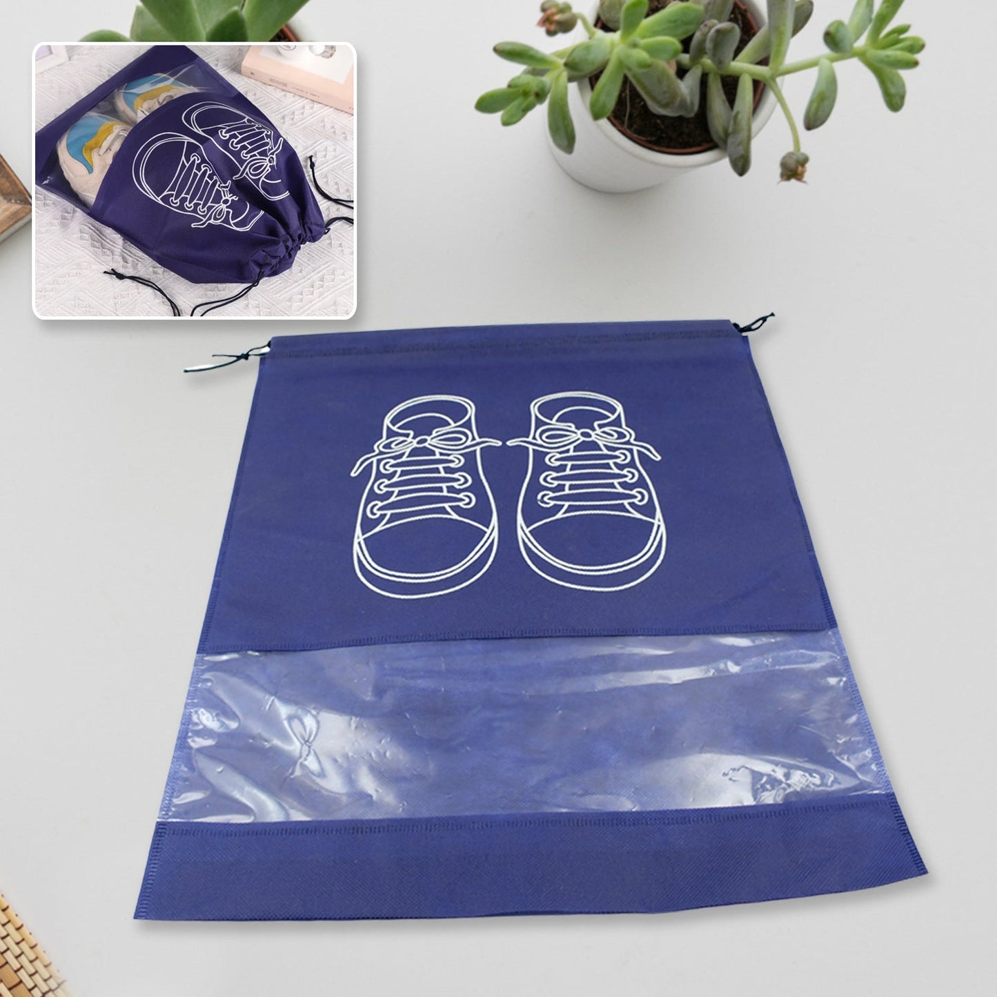 waterproof beach tote bag with built-in shoe compartment, sand-resistant travel beach bag 2‑pc set, foldable mesh beach bag with shoe storage pouch, large waterproof travel tote with shoe pocket