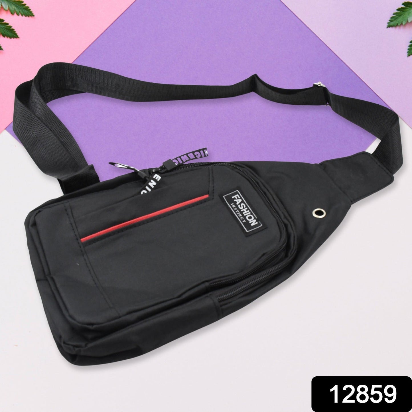 stylish waterproof fanny pack for men and women, black grey crossbody pouch for urban commuters, secure sling bag for phone wallet and cards, anti-theft crossbody belt bag for outdoor use