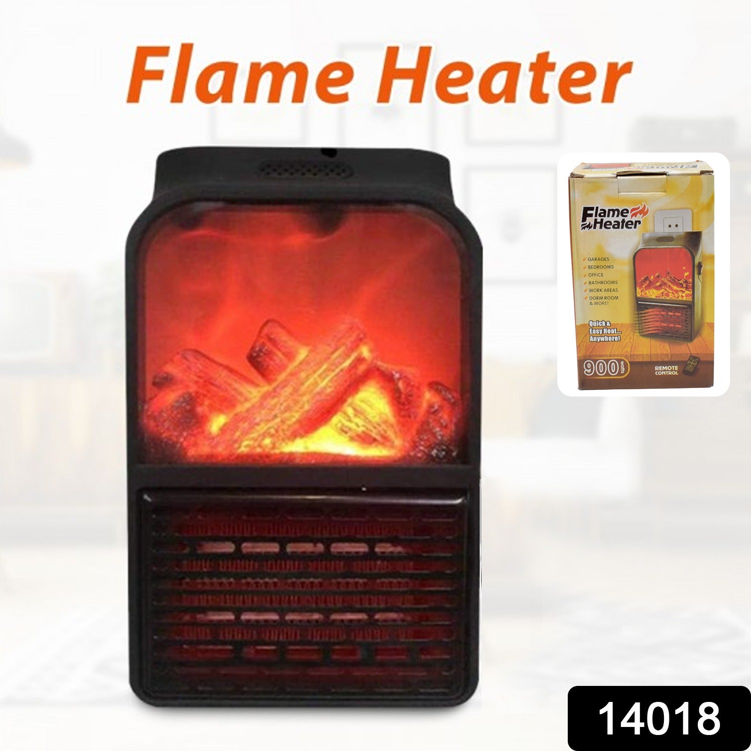 stylish electric heater with realistic fire glow, space-saving fireplace lamp with heating, electric room heater with decorative flame effect, indoor fireplace heater lamp for cozy ambiance, portable heater with LED fireplace look, winter heating lamp with safe electric flame