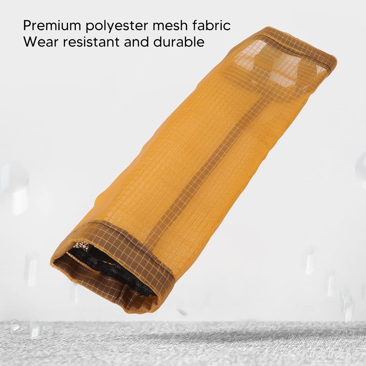 large capacity hanging waste bag holder with sturdy handle for kitchen use, over the door garbage bag holder for cabinets and drawers