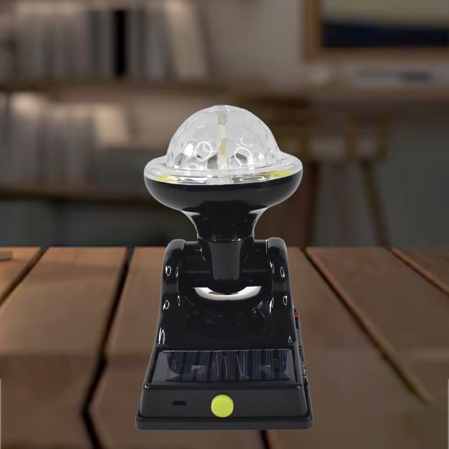solar disco light, portable disco light, party light LED, solar party light India, colorful LED party light, disco light for home, solar powered light for parties, rotating party light, rechargeable disco light, outdoor disco lights