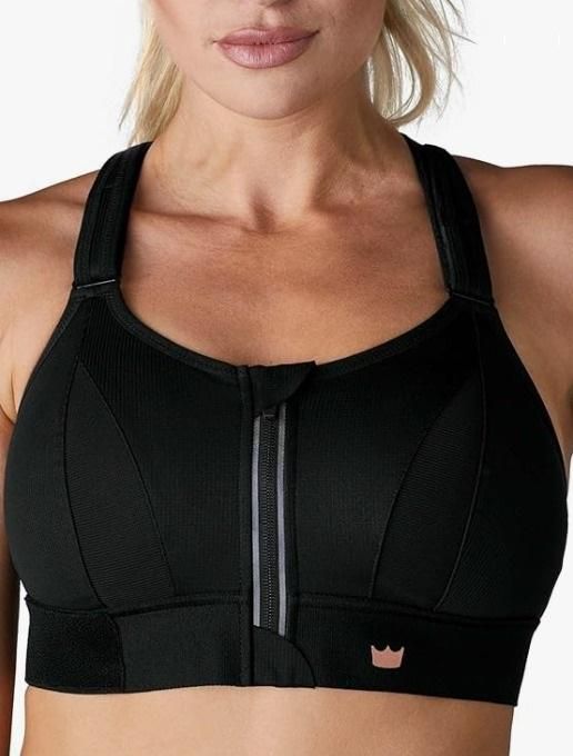 sports bra with hook and loop closure for high impact, nylon spandex sports bra for running and gym, women’s high support sports bra with adjustable closure, breathable nylon sports bra for workout and fitness, hook and loop closure sports bra for maximum support, high impact sports bra for active women, nylon spandex sports bra with comfortable fit, sports bra for high intensity exercise, women’s workout bra with secure closure