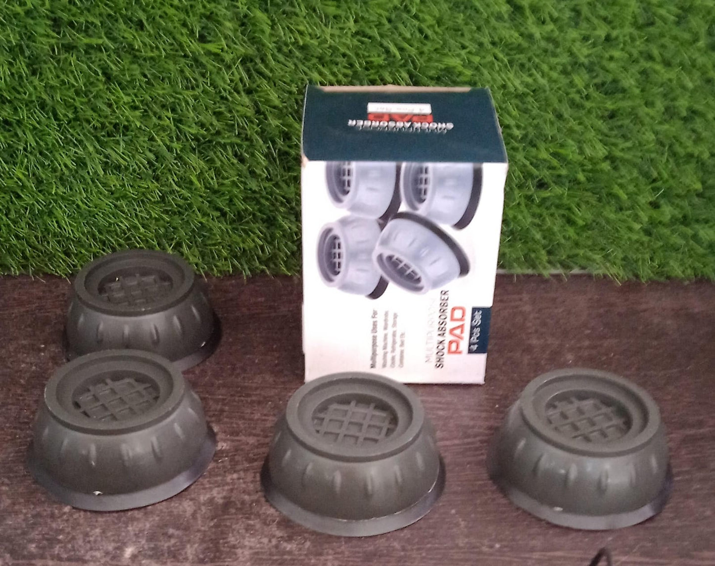 Antivibration cups. washing machine anti vibration pad, shock absorber washer pad, anti-slip appliance pad, furniture stabilizer support, noise cancelling dryer foot pad