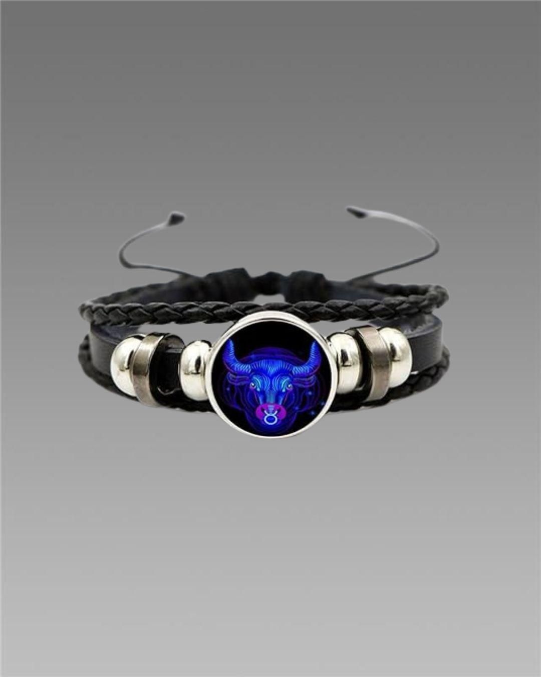 Zodiac Constellation Guardian Black Leather Bracelet – Adjustable Astrology Sign Bracelet, zodiac bracelet, constellation bracelet, black leather bracelet, zodiac sign bracelet for men, astrology bracelet adjustable, guardian zodiac bracelet, leather zodiac charm bracelet, constellation jewelry for men, zodiac charm bracelet, astrology sign bracelet black