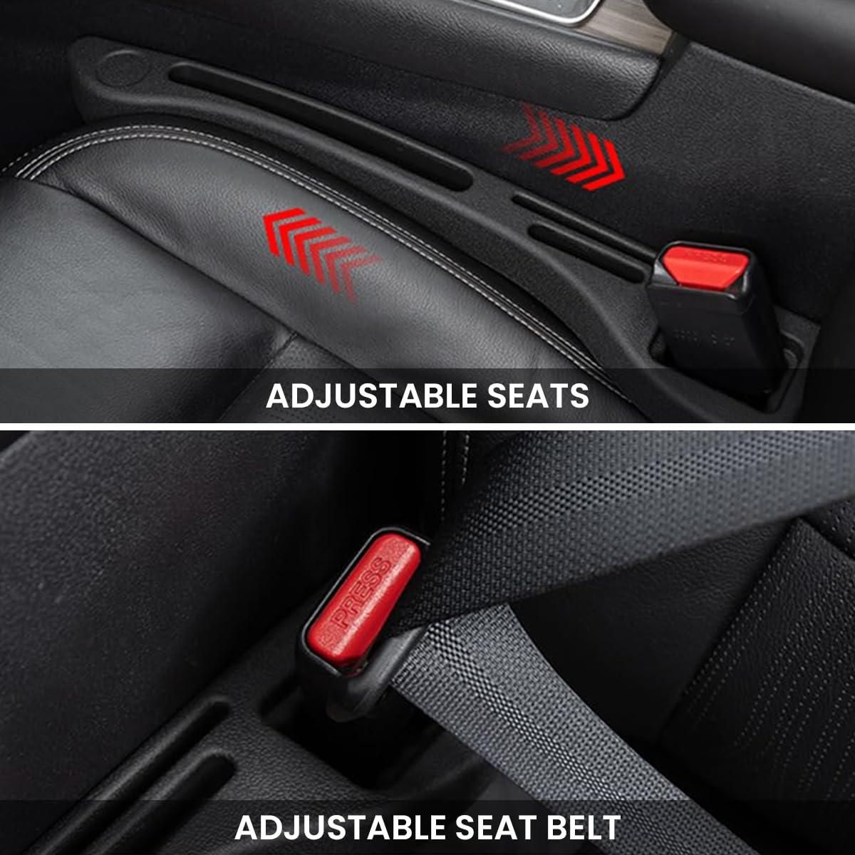 black car crevice storage pocket, EVA gap filler for car seat, car seat crevice organizer black pocket, gap filler organizer for car seats, black EVA storage pocket for car seat gaps, car crevice filler and organizer, car seat gap storage solution black EVA, seat gap filler pocket for car organizer