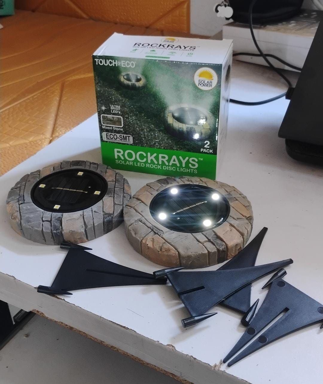 outdoor solar lights for ambiance, spike solar lights for lawn and pathway, solar powered landscape lighting India, driveway solar disk light pack, decorative solar lights for outdoor use, durable solar lights for Indian climate