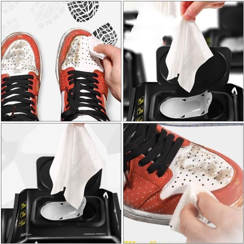 travel-friendly shoe wipes for quick cleaning, resealable pack of sneaker cleaner wipes, sneaker cleaning wipes pack of 80 natural formula, natural shoe cleaner wipes for travel and daily use, pack of 80 disposable shoe cleaning wipes, sneaker wipes with resealable pouch, on-the-go shoe cleaner wipes, quick and easy shoe cleaning wipes pack