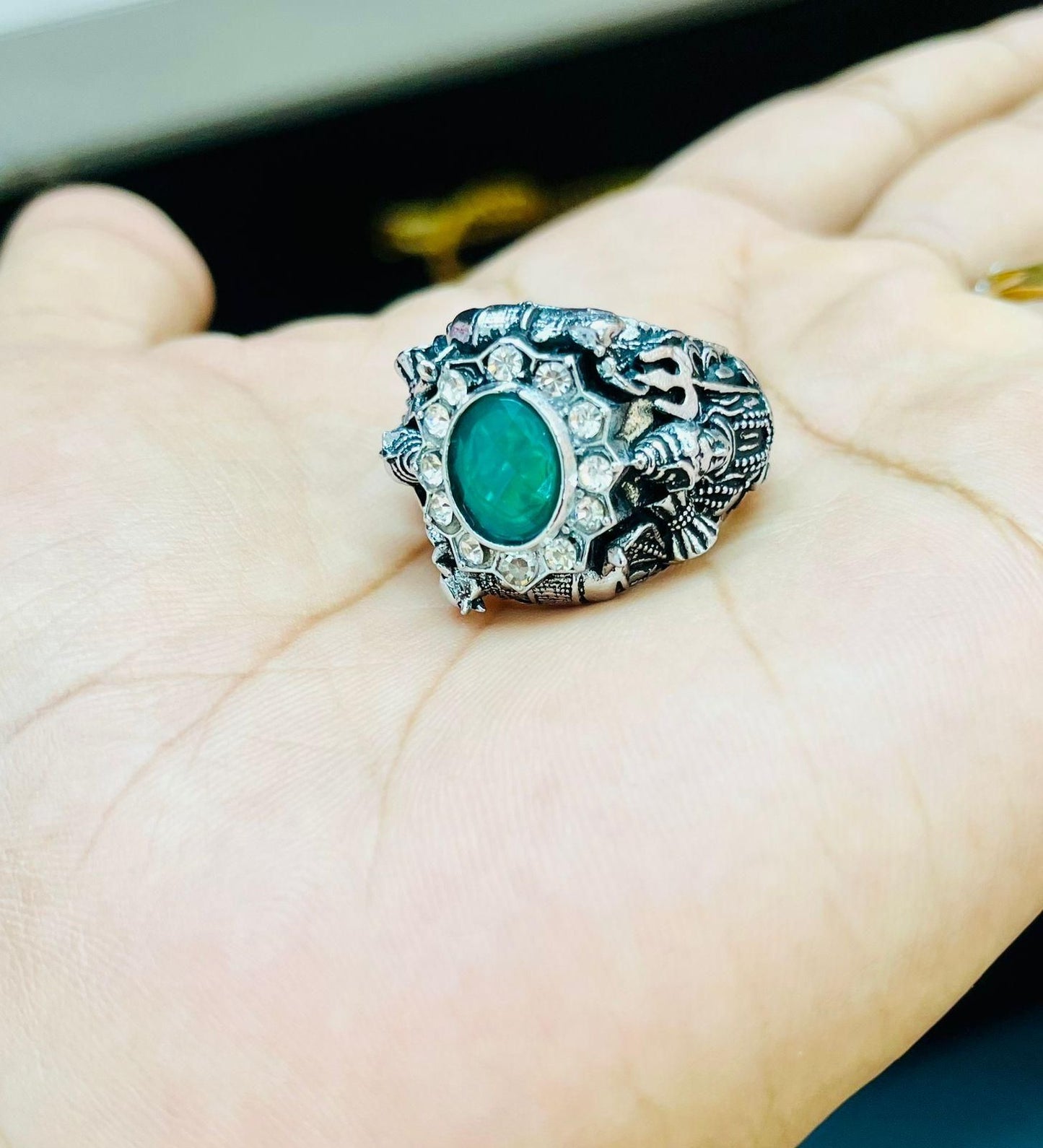 oxidised lord shiva silver ring for men casual religious jewelry, men's oxidised lord shiva silver ring design, casual silver ring lord shiva for men, buy oxidised silver lord shiva ring online india, religious silver ring men casual wear, oxidised silver ring lord shiva men daily wear, men's lord shiva oxidised silver ring jewelry, silver ring casual religious men lord shiva, oxidised silver lord shiva ring for daily use men, casual lord shiva silver ring for men