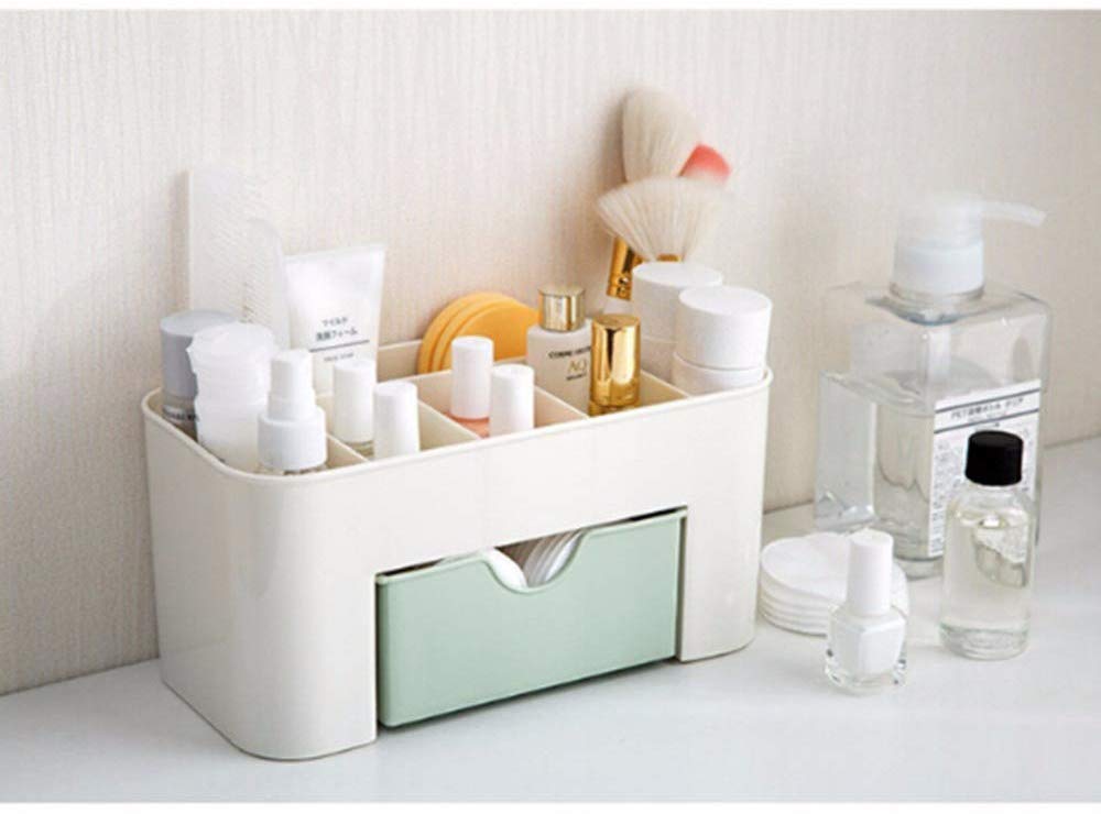 Cutlery box with multiple compartments for efficient storage, cutlery storage box, makeup storage box, plastic organizer box, utility box for kitchen, grooming kit holder, makeup box for girls, plastic multipurpose box