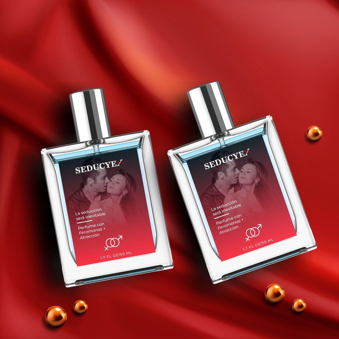 Seducye Triplex extrait de parfum pack of 2 India, long-lasting seductive unisex perfume for men and women, best unisex perfume with bold fragrance in India, luxury extrait de parfum combo online India, seductive perfume for couples in India,