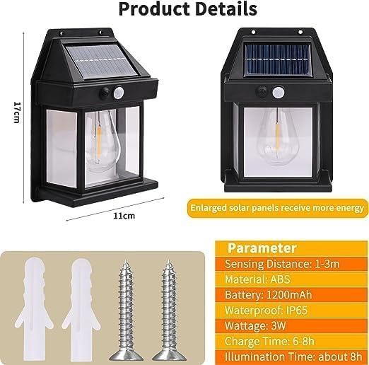 solar powered wall lights for outdoor illumination, long-lasting solar LED light for gates and driveways, weatherproof solar lighting for Indian homes