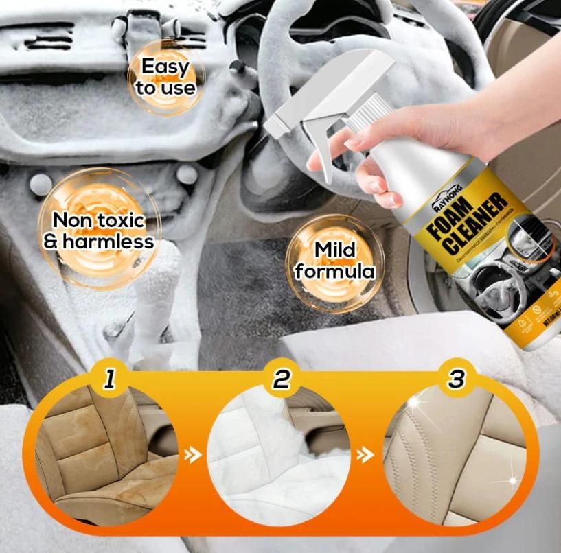 fresh scent foam cleaner, vehicle foam cleaner, car cleaning product, foam cleaner for cars, eco-friendly car cleaner, multi-purpose cleaner for vehicles, fresh fragrance foam cleaner, car interior cleaner foam, car exterior foam cleaner, green car cleaning foam, safe car foam cleaner, foam cleaner India, car maintenance cleaner, vehicle cleaning foam, fresh scent car cleaner