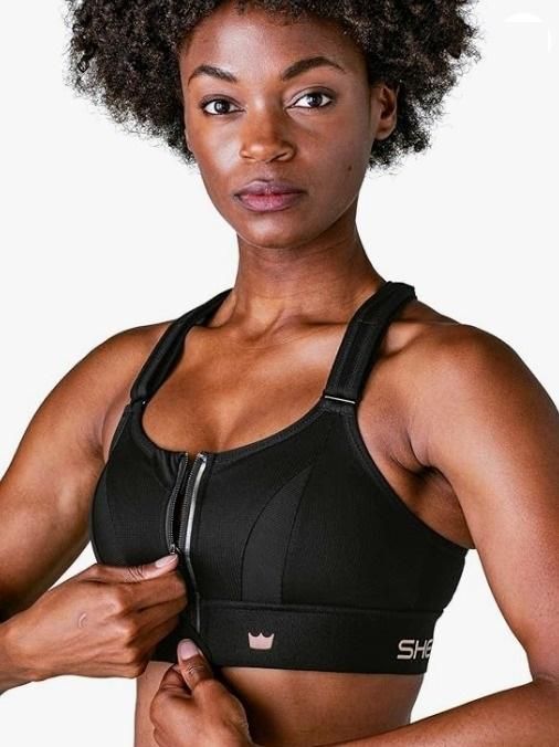 women’s sports bra for maximum support and comfort, adjustable closure sports bra for fitness and yoga,