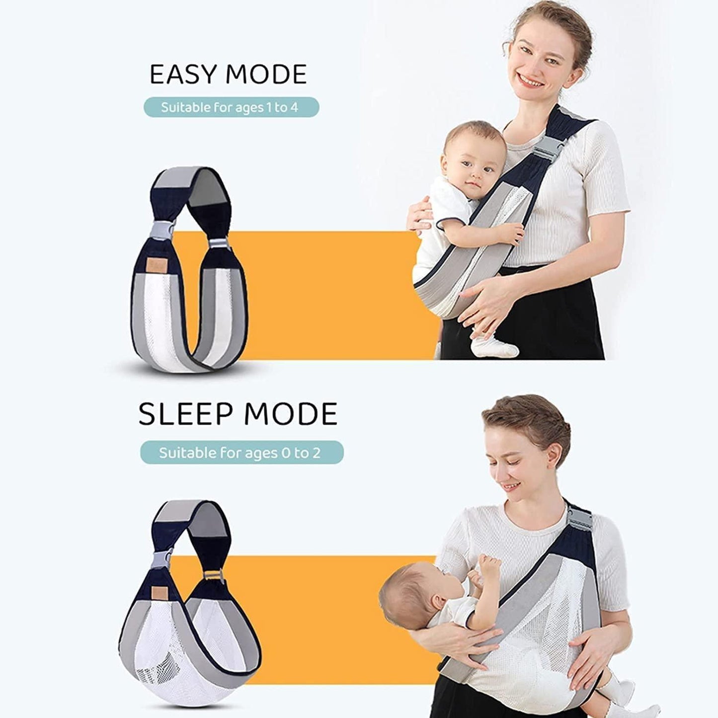adjustable baby sling carrier pack of 1, lightweight baby travel sling for moms and dads, mesh baby carrier for easy airflow and comfort, newborn to toddler baby sling adjustable straps, travel-friendly baby carrier breathable mesh, ergonomic baby sling carrier for all seasons, baby carrier with breathable mesh for hot weather, lightweight newborn baby carrier for daily use, adjustable travel sling for carrying toddlers
