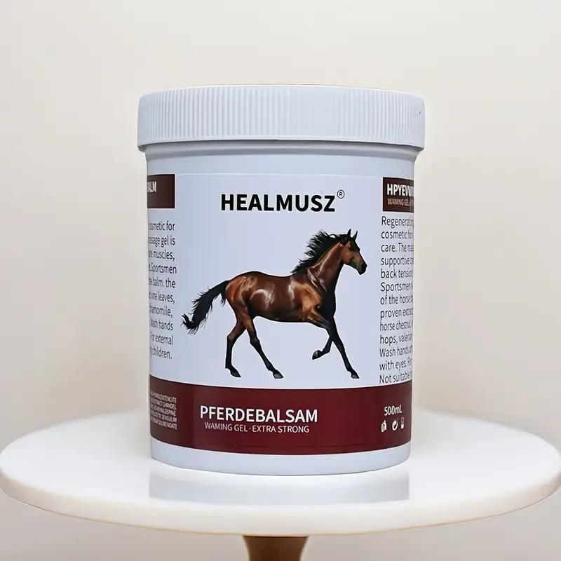 chestnut extract pain relief gel for body aches and strains, natural balm gel with horse chestnut for pain and inflammation, strong chestnut balm for muscle cramps and stiffness, herbal horse balm gel for everyday pain relief