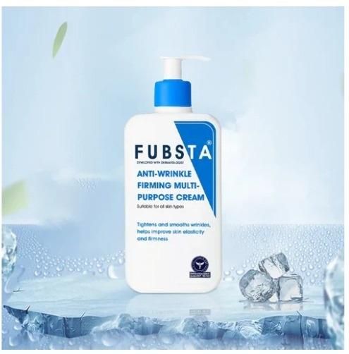 Anti-aging body cream with niacinamide India, Firming cream with peptides bottle design, Fubsta skin tightening cream for women, Fubsta body cream side view close-up, Niacinamide enriched skin cream India, Anti-wrinkle body moisturizer combo, Multicrime para a pele pack flat lay, Fubsta firmador cream for aging skin, Skin nourishing anti-aging cream by Fubsta