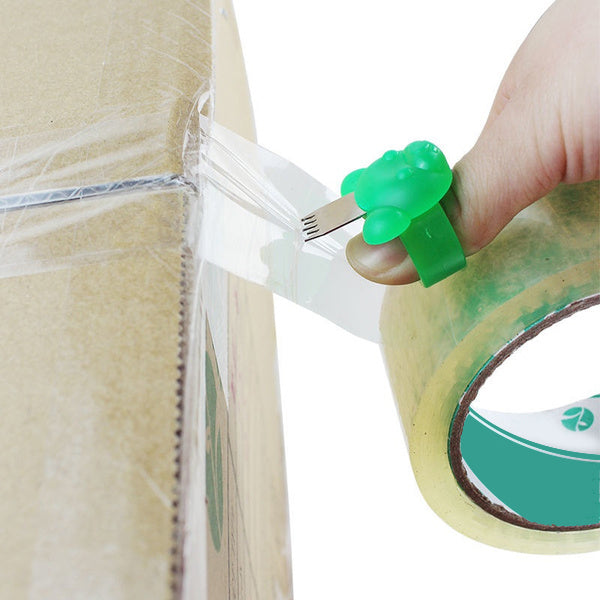 Convenient finger cutter for packing, finger ring tape cutter, portable tape cutter, thread cutter ring, SK5 blade cutter, textile ring cutter, packaging tool, gardening cutter, tape ring blade, mini ring cutter, sewing ring knife