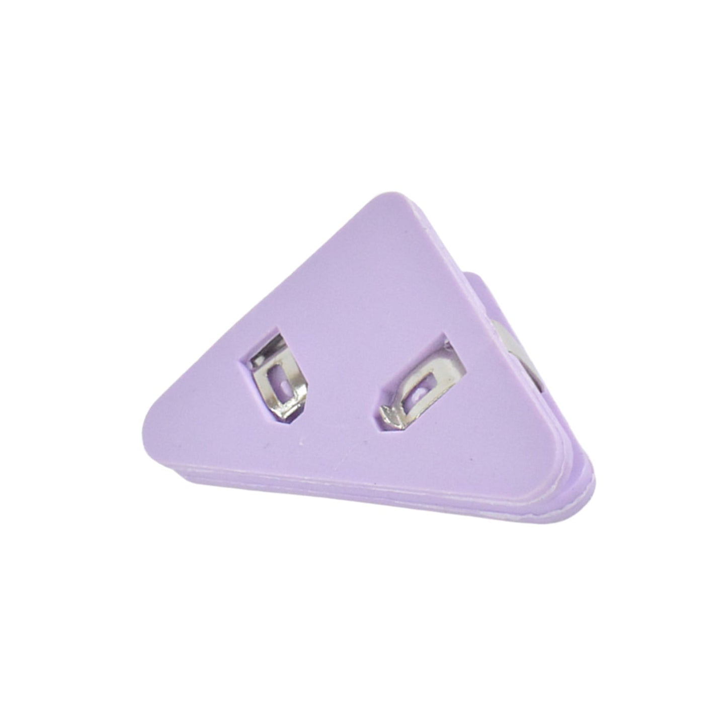 stationery paper clips, small triangle clips, metal corner clips for paper, paper binder clips, document holding clips India,