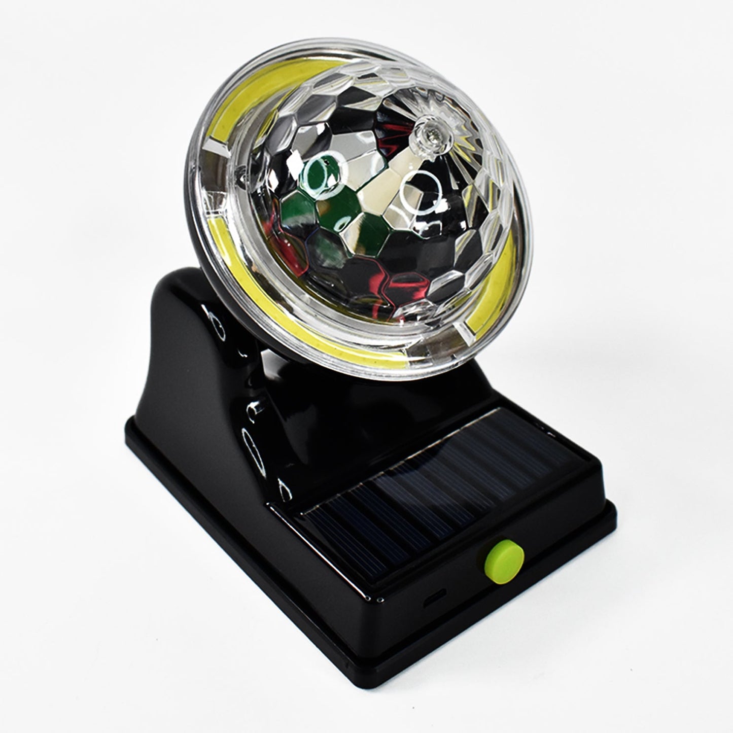 compact and lightweight disco light for terrace and garden parties, solar-powered party lighting solution for Indian festivals, outdoor solar LED light with disco mode for celebrations, energy-efficient solar disco lamp for kids’ birthday party, multi-color rotating solar light for home decor, eco-friendly party light with solar charging system