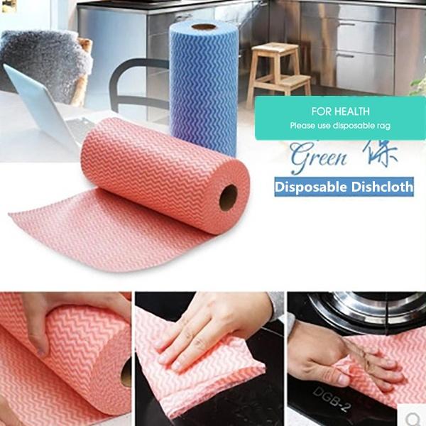 absorbent tissue wipes for floor and shelf cleaning, eco-friendly non woven fabric cleaning roll, easy to use cleaning tissue for stains