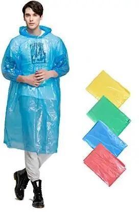 best knee-length waterproof raincoat pack of 2 in India, durable plastic raincoat for men and women, solid color knee-length raincoat for monsoon season, unisex waterproof raincoat with full body coverage, pack of 2 raincoats for travel and emergency use, long length plastic raincoat for outdoor work, reusable waterproof raincoat set for rainy season, plastic raincoat for heavy rains in India, affordable pack of raincoats with knee-length coverage, raincoat for hiking trekking and daily commute