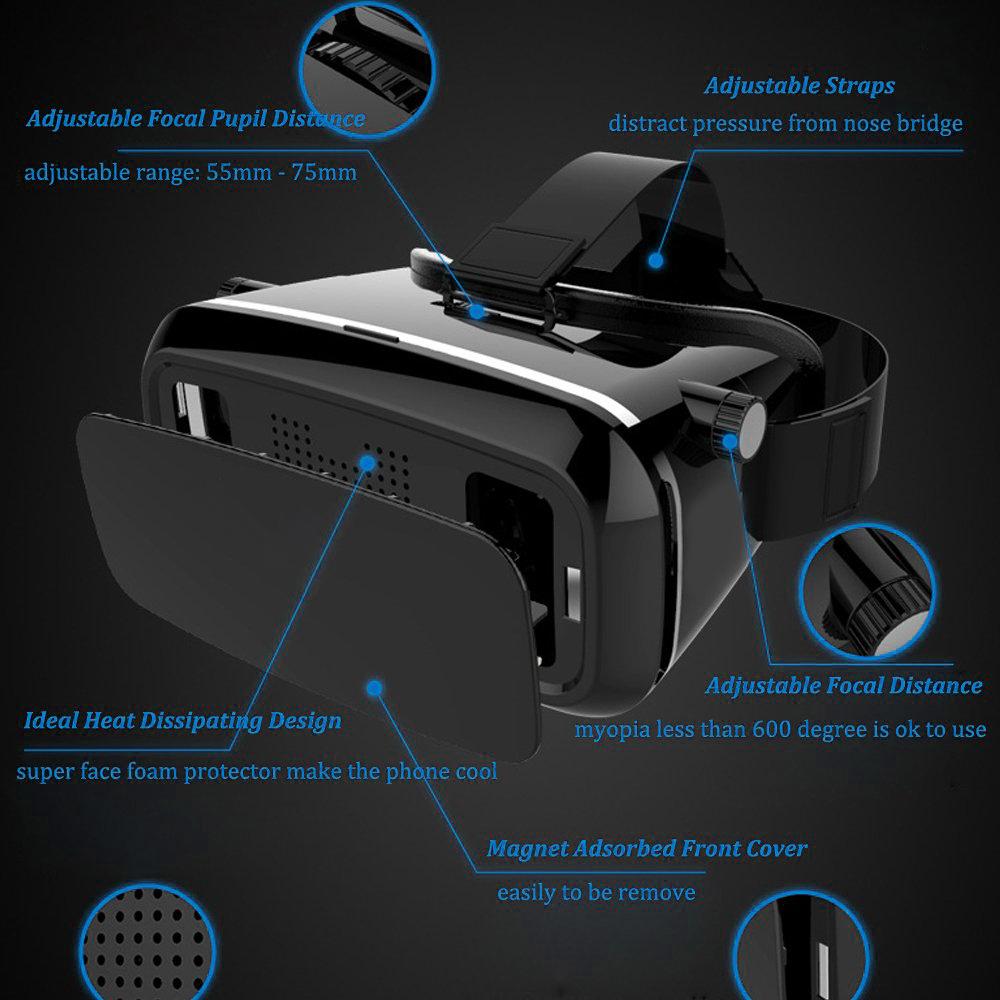 VR headset, virtual reality headset, 3D headset, VR goggles, mobile VR headset, virtual reality glasses, smartphone VR headset, gaming VR headset