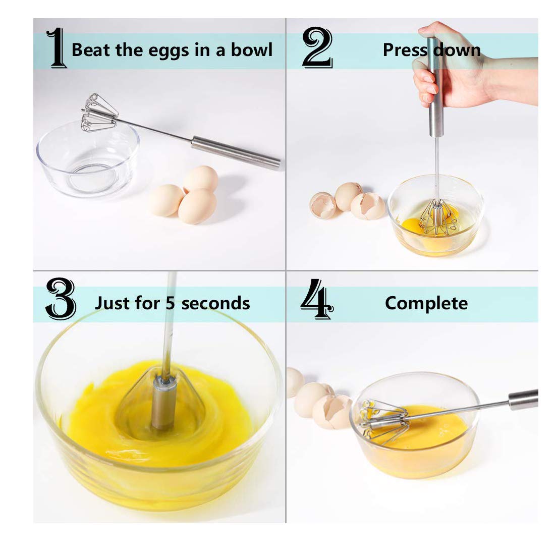 Hand blender for mixing with stainless steel, stainless steel hand blender, egg beater mixer, lassi blender, milk frother whisk, manual kitchen whisk, semi automatic hand mixer
