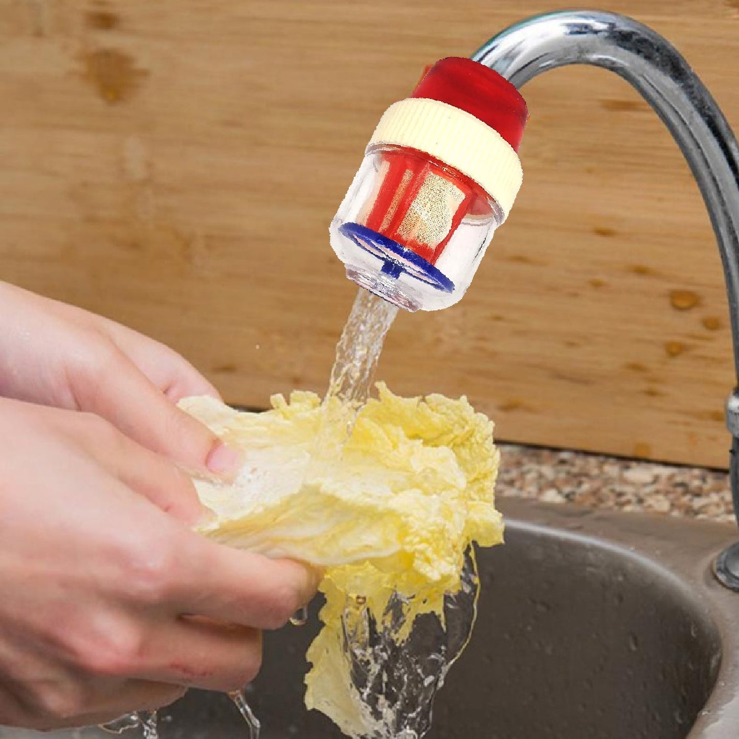 Plastic water tap filter cartridge, candle type. water tap candle filter, plastic tap filter cartridge, kitchen tap filter, bathroom tap filter, tap fan filter, mud remover filter, 3-layer tap filter, washable tap filter, worm dust filter, faucet water purifier, reusable water tap filter
