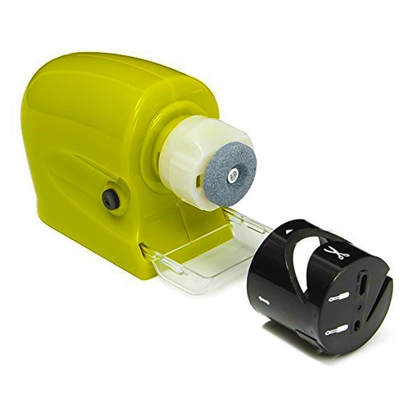 Cordless motorized knife sharpener tool, cordless knife sharpener, motorized blade sharpener, kitchen knife sharpener tool, portable sharpener for steel knives, electric knife sharpening tool