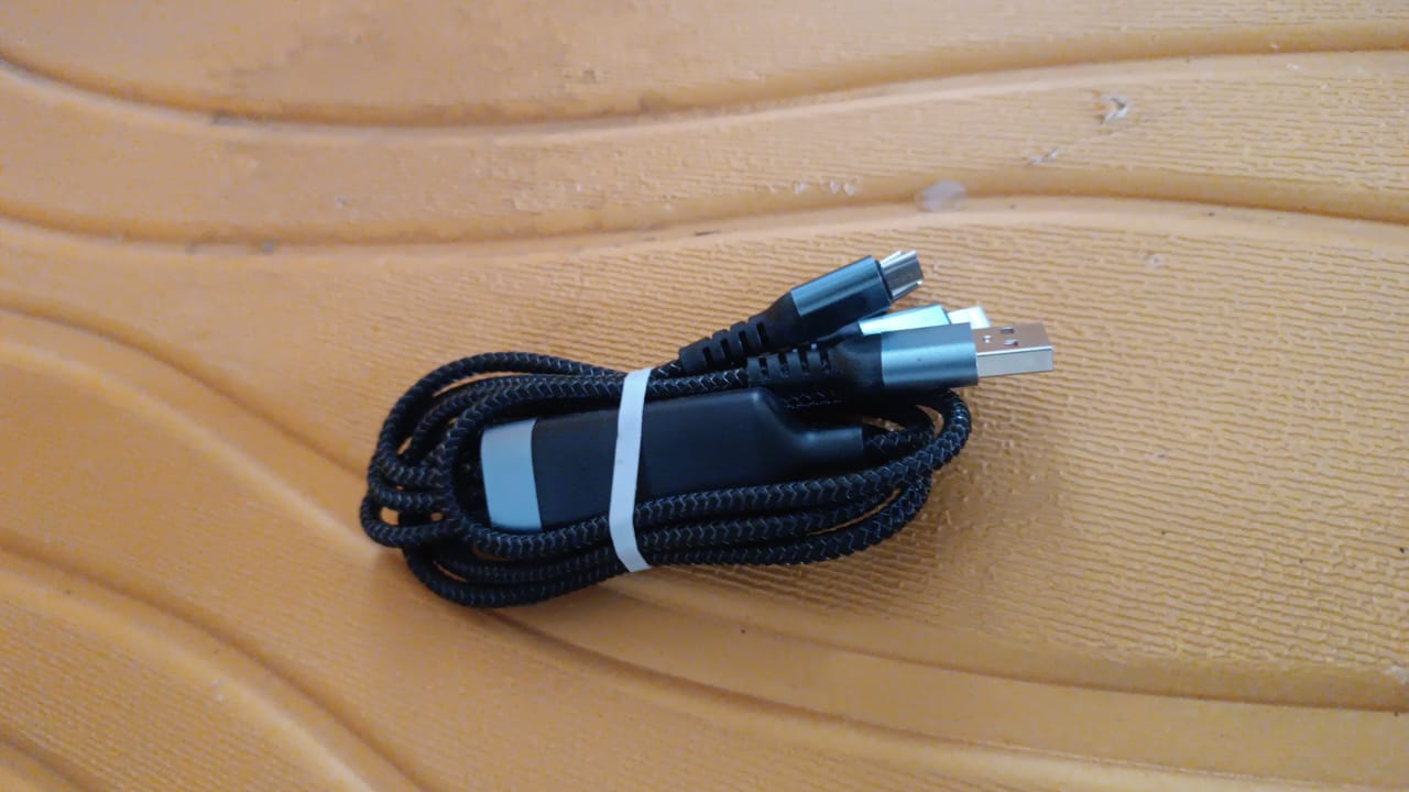 USB‑C Lightning Micro USB cable, fast charge 100W cable, universal multi connector cable, PD 6A charging cord, durable braided charging cable, travel charging cable 3 in 1, data transfer fast cable