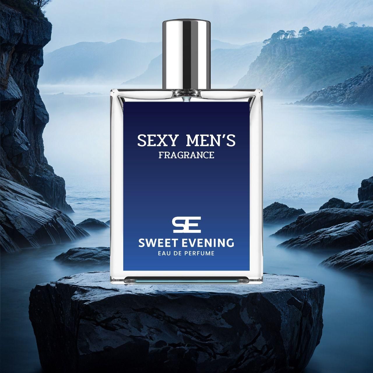 bold and seductive perfume for men, premium evening scent for men 100ml, long-lasting men’s fragrance for night wear, Sweet Evening perfume bottle for men, bold masculine perfume for parties, seductive Eau De Parfum for men, premium men’s cologne with long-lasting scent, sexy nightwear perfume for men, elegant men’s fragrance for romantic evenings