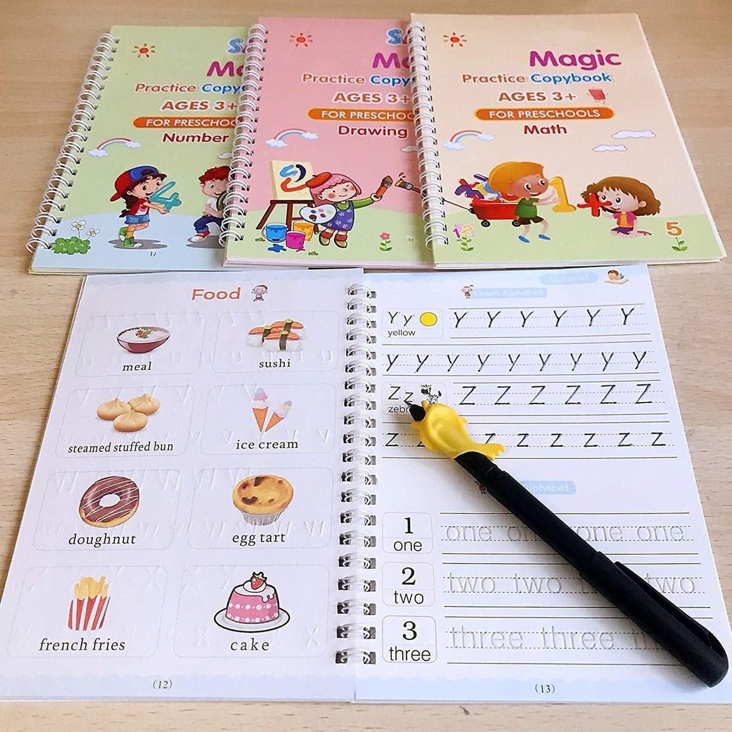 Sank Magic practice copybook set, reusable handwriting kit for kids, handwriting practice copybook India, Sank Magic reusable copybook, handwriting workbook set, reusable writing kit for children, handwriting practice kit with refills, Sank Magic writing practice set, reusable handwriting copybook set, kids handwriting workbook