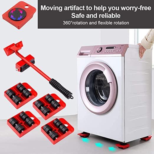 heavy duty furniture lifter, furniture mover tool, stainless steel furniture lifter, furniture lifter with wheel pads, heavy furniture mover tool set, furniture moving tools pack of 5, durable furniture lifter, furniture shifting tool, furniture lifter kit, wheel pad furniture lifter,