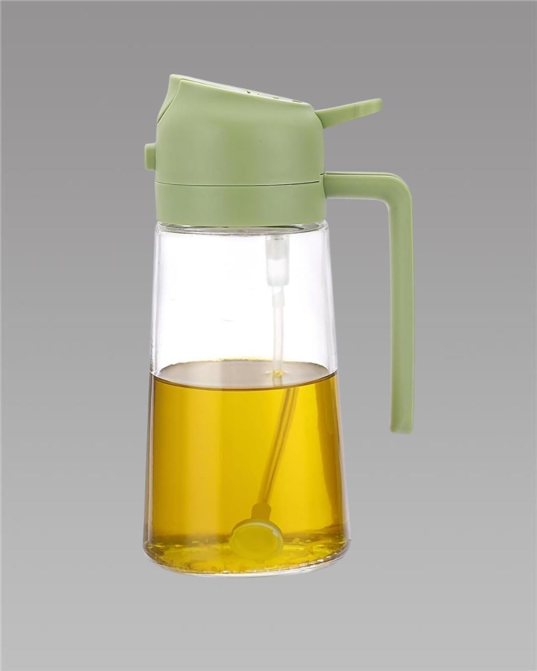 oil sprayer for BBQ and outdoor cooking India, transparent oil dispenser bottle with spray pump,