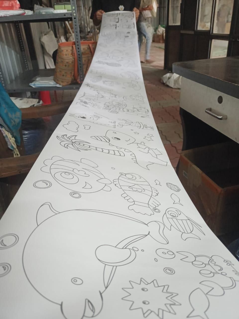 best DIY painting drawing paper roll for kids in India, long drawing paper roll for kids sketching and coloring, craft paper roll for kids painting and drawing, large art paper roll for children's crafts, sketching and coloring paper roll for kids projects, DIY paper roll for kids art activities, kids painting and coloring paper roll, long paper roll for sketching and crafts for kids, kids drawing paper roll for creative projects, painting paper roll for kids school and craft use